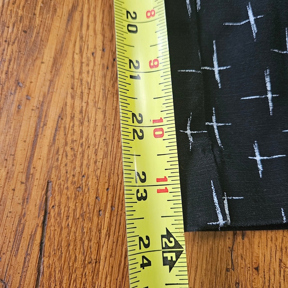 J Jill Black White‎ Geometric Print Straight Leg Pants Womens Size 10 Office - Picture 10 of 10